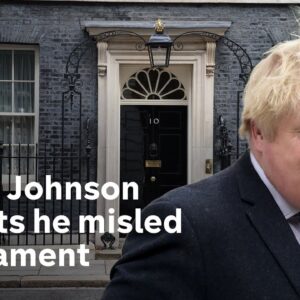 Boris Johnson admits misleading Parliament but denies it was intentional