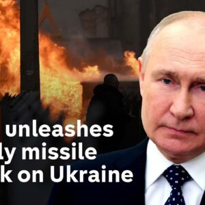 Ukraine war: Russia missile attacks kill at least nine