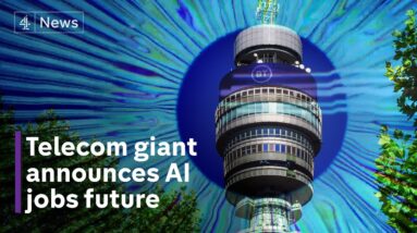 BT to replace people with AI as up to 55,000 job cuts announced