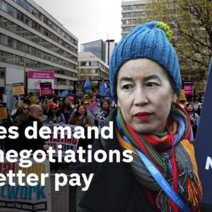 UK strikes: nurses union wants ‘double digit’ pay deal