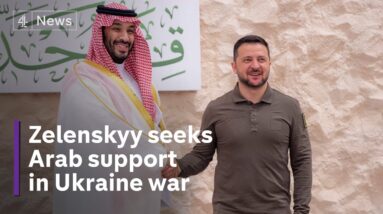 Zelenskyy’s surprise appearance at Arab League meeting